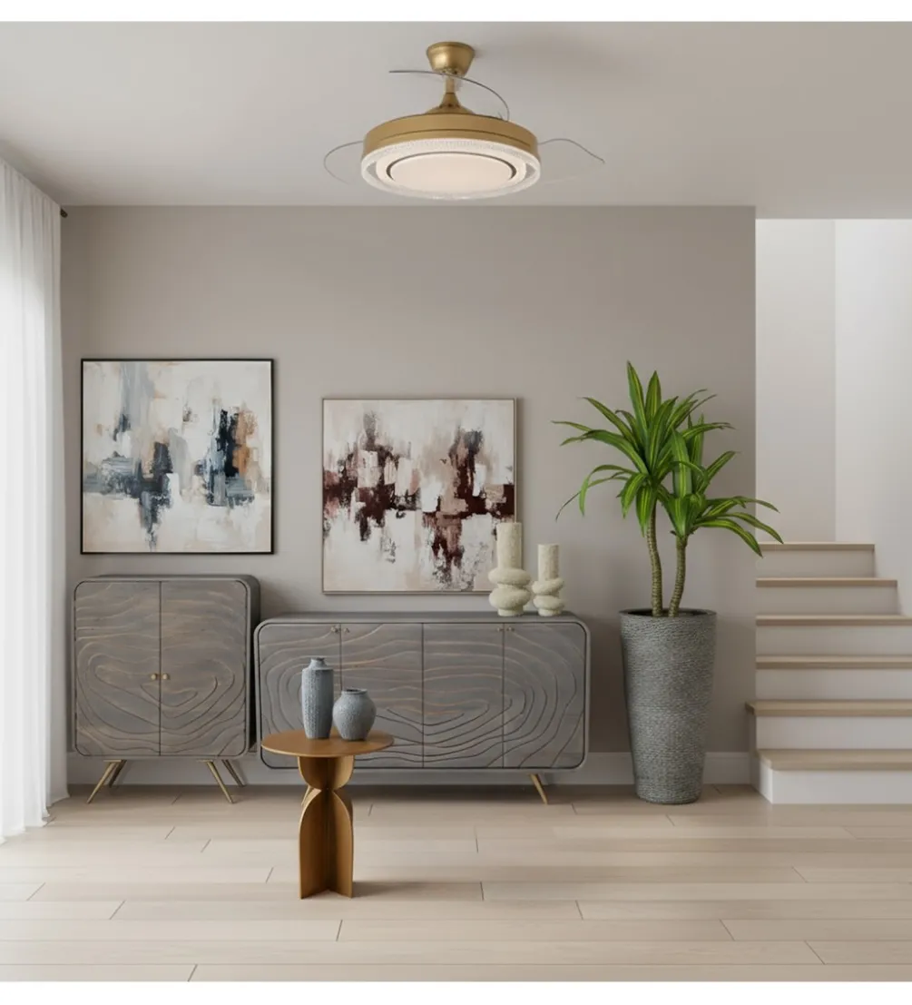 Komoda QUTINESKA 110 cm drewno mango szara