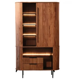 Komoda REGO 118 cm drewno akacja