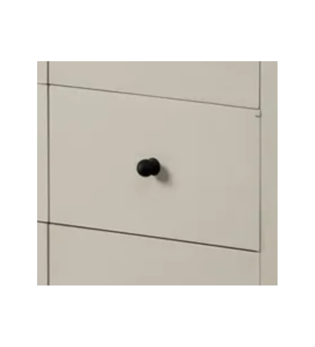 Komoda REID 75 cm jasnoszara
