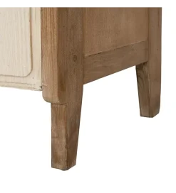 Komoda RESEME 180 cm naturalny biały