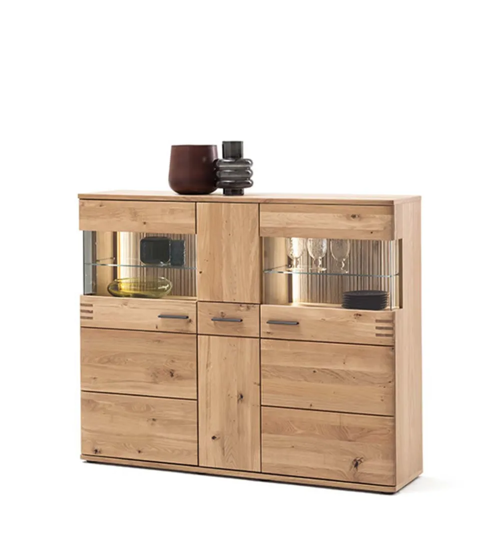 Komoda SALVADOR 150 cm w optyce dębu naturalny
