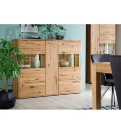 Komoda SANTORI 150 cm dębowa