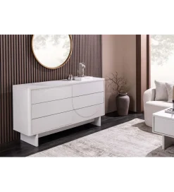Komoda SAVOY 150 cm biała