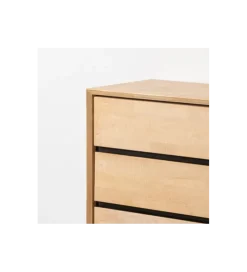 Komoda SINTRA 100 cm drewno kauczuk naturalna