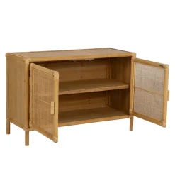 Komoda SIZA 97 cm ratan naturalny