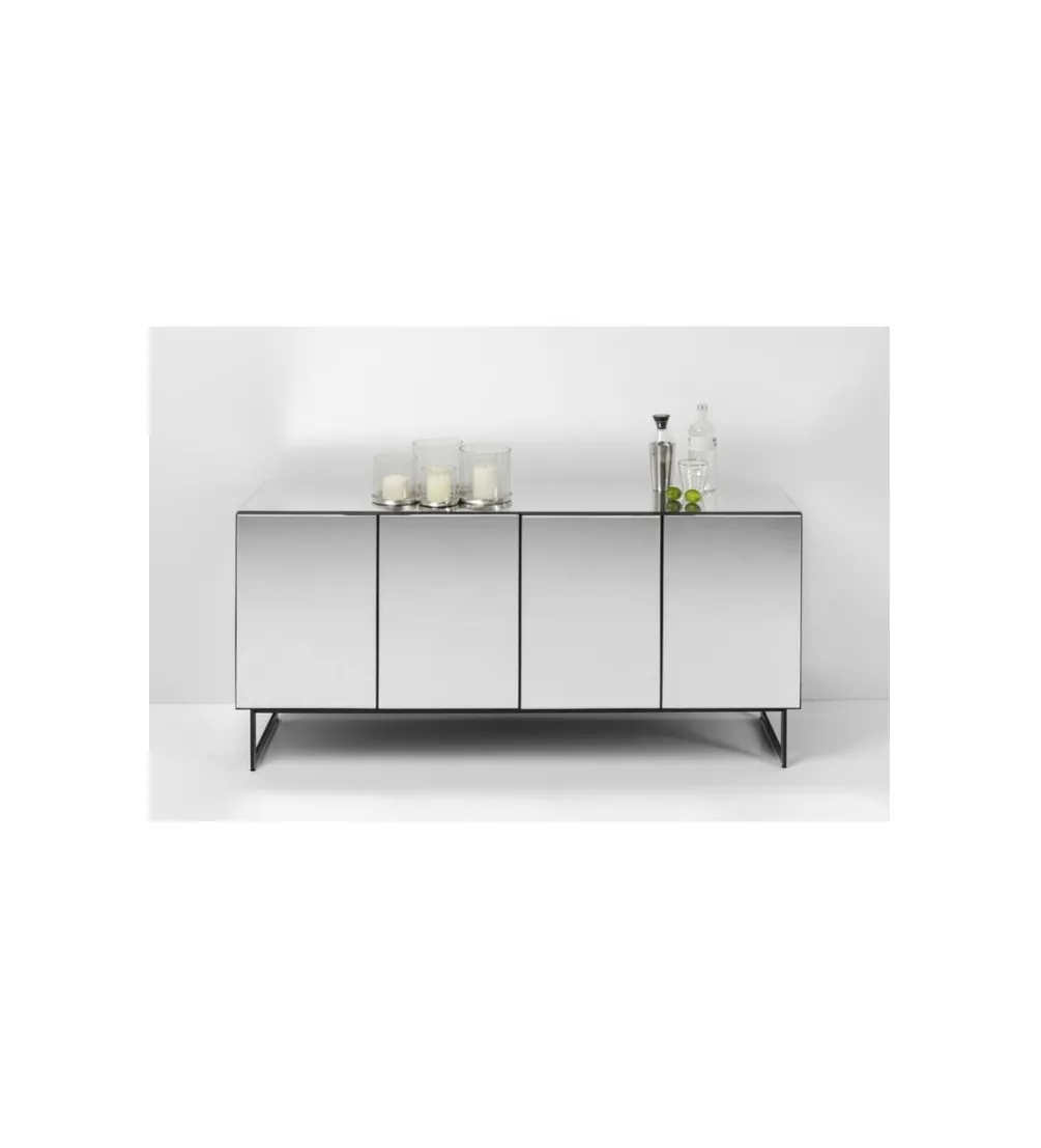 Komoda SORAN 160 cm transparentna