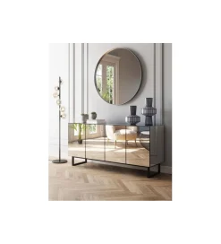 Komoda SORAN 160 cm transparentna