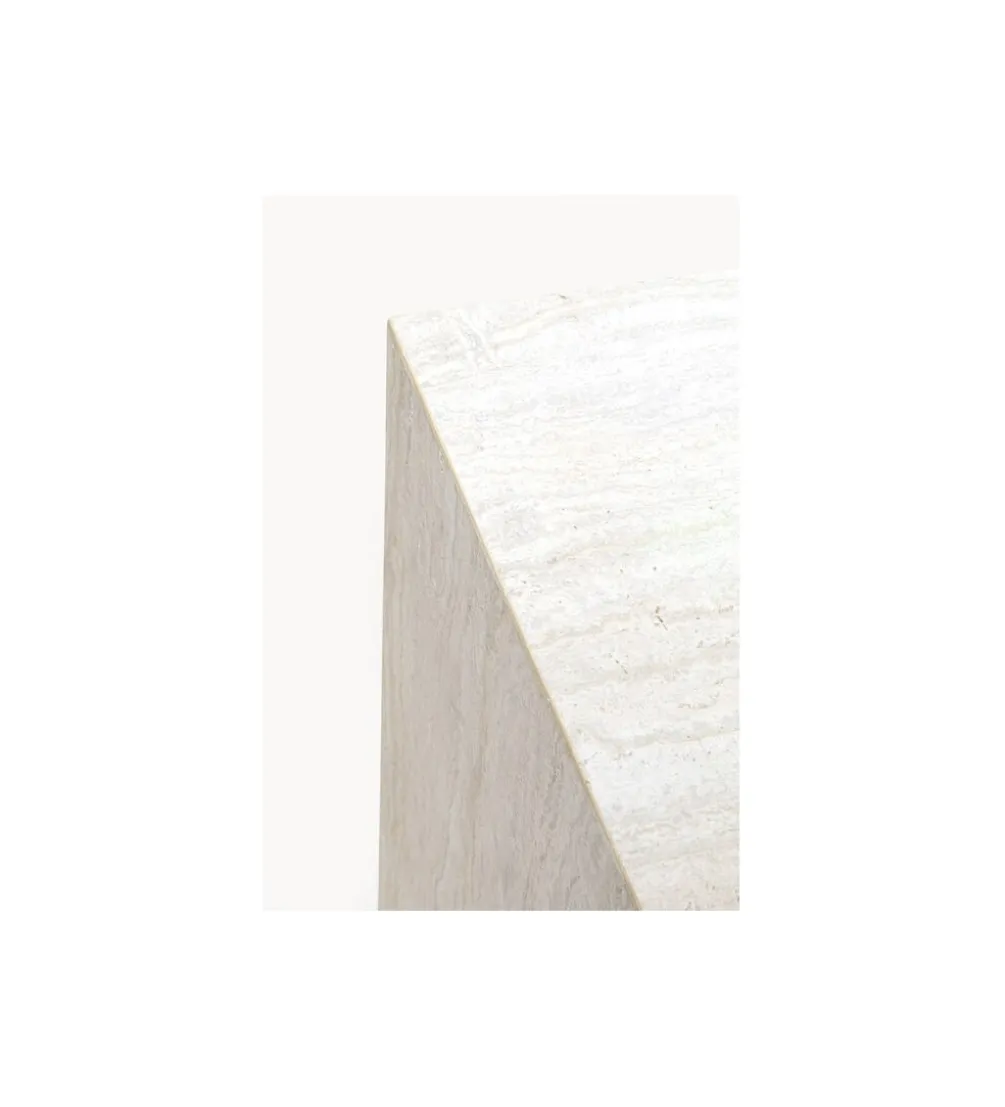 Komoda TRAVERTINO 140 x 77 cm naturalny beżowy