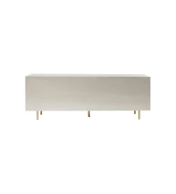 Komoda TRIANGLE 180 cm srebrna