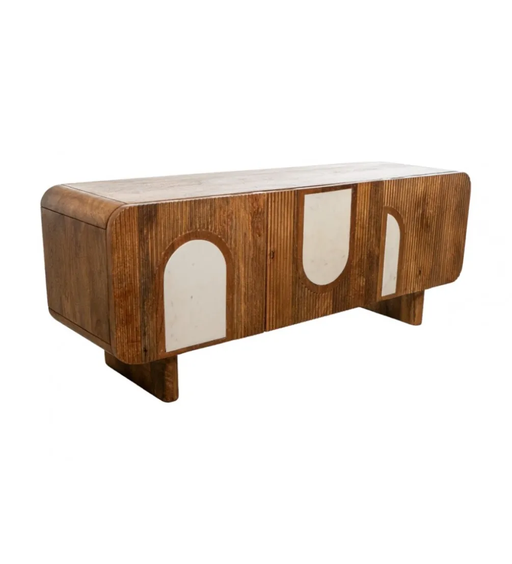Komoda UKSKO 168 cm drewno mango