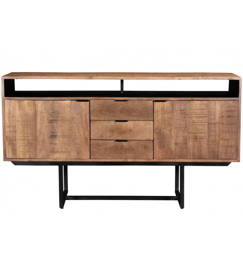 Komoda VALDEREZ 150 cm drewno mango