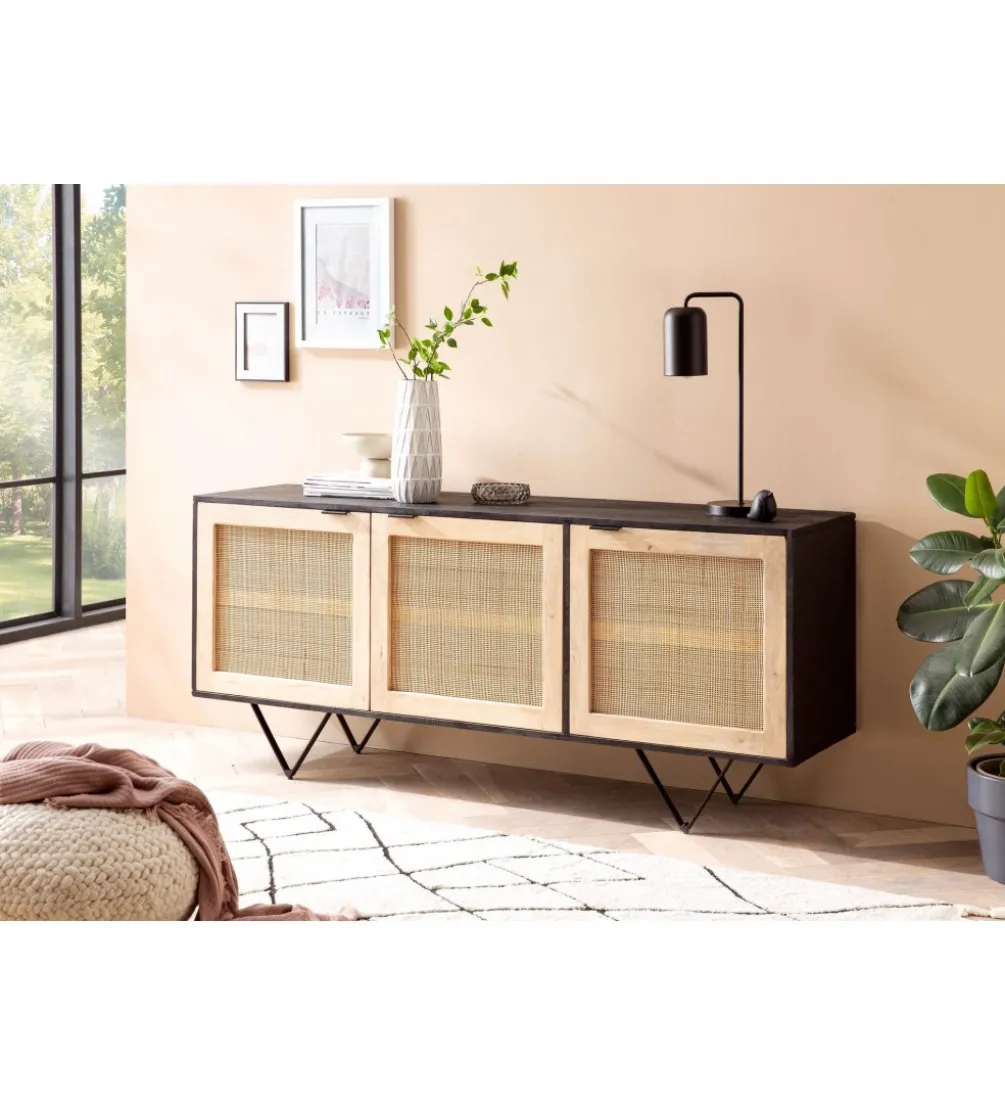 Komoda VITTORIA 241 cm antracytowa