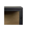 Komoda Witryna NEGRO 150 cm czarna