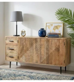 Komoda WOHNLING 138 cm drewno sheesham