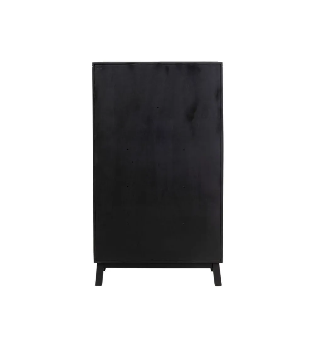 Komoda wysoka Fleur 140 cm wielokolorowa