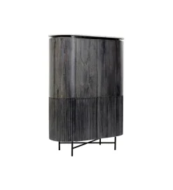 Komoda wysoka GLENN 100 cm antracytowa
