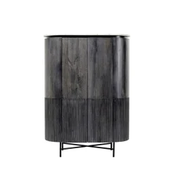 Komoda wysoka GLENN 100 cm antracytowa