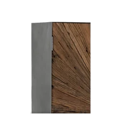 Komoda wysoka ZYGZAK 60 cm naturalna