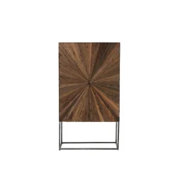 Komoda wysoka ZYGZAK 60 cm naturalna