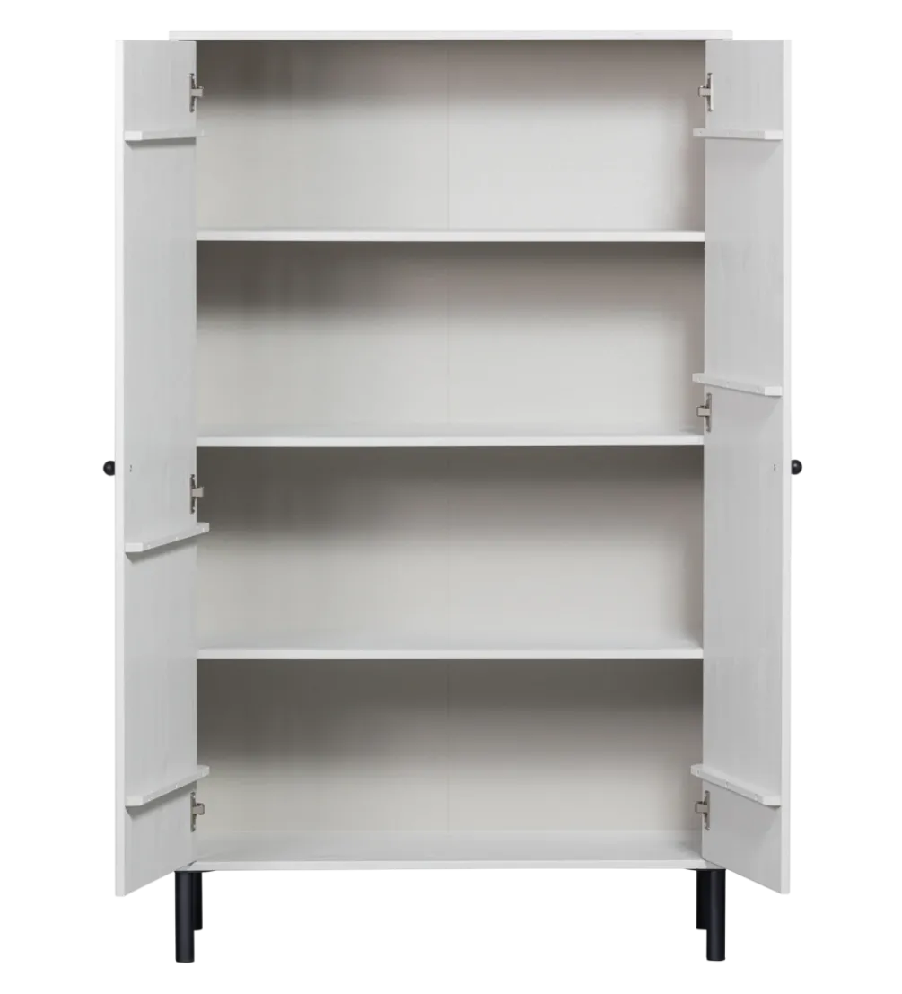 Komoda XINA 149 cm zimna szarość