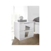 Komplet 2 szt szafek nocnych VITTORIA 51 cm białe