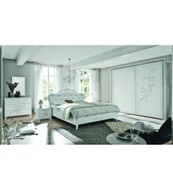 Łóżko NIVEA 160 Cm x 200 Cm białe