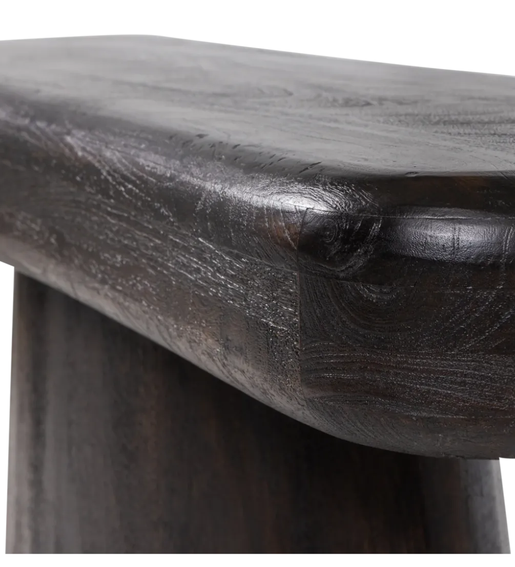 Konsola AMCO 120 cm drewno mango ciemny brąz