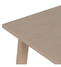 Konsola BATAN 90 cm drewno sosna kremowy