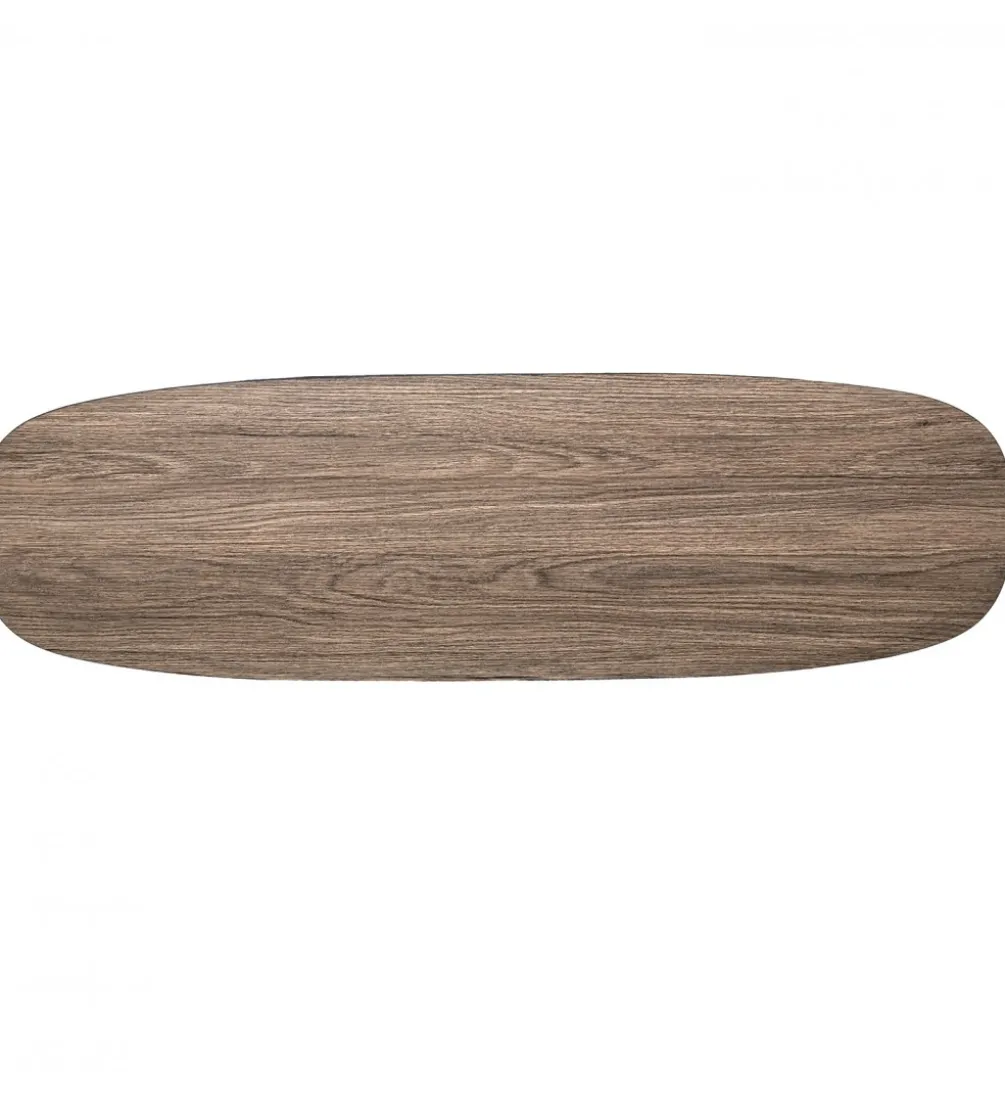 Konsola ENAPNAS 100 cm naturalna czarna