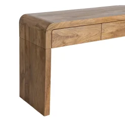 Konsola ESPANATY 153 cm drewno mango naturalna
