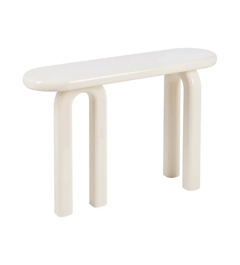 Konsola FYRPYT 120 cm kremowa