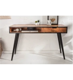 Konsola Industrial 120 cm drewno mango