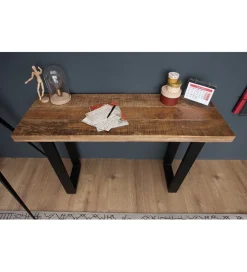 Konsola Iron Craft 115 cm drewno mango