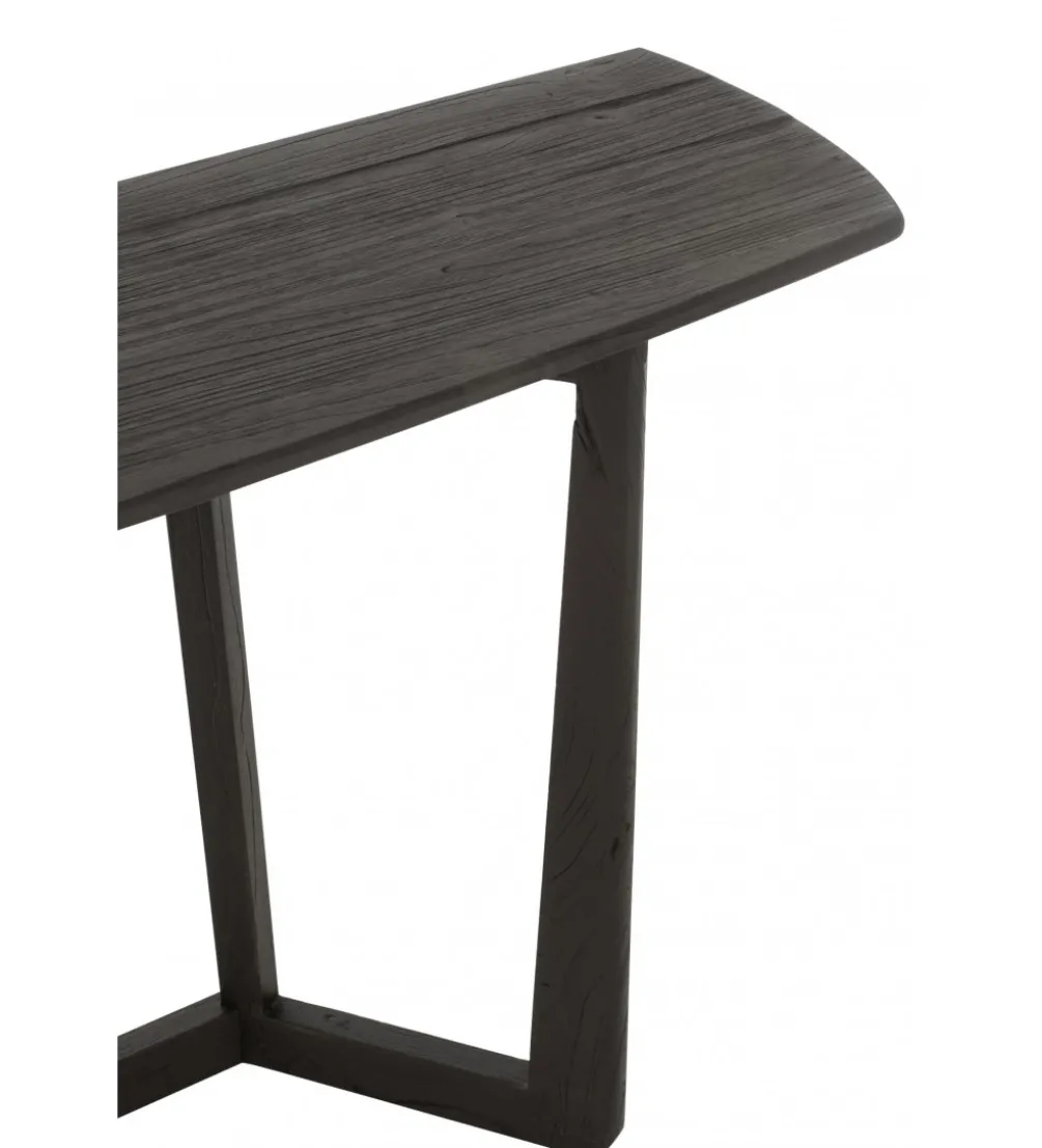 Konsola MATY 140 cm drewno czarna
