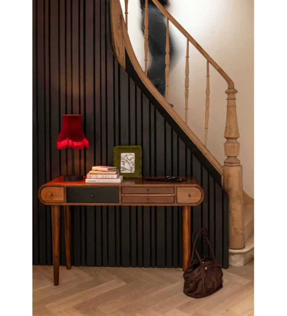 Konsola MULTARED 120 cm drewno mango naturalny