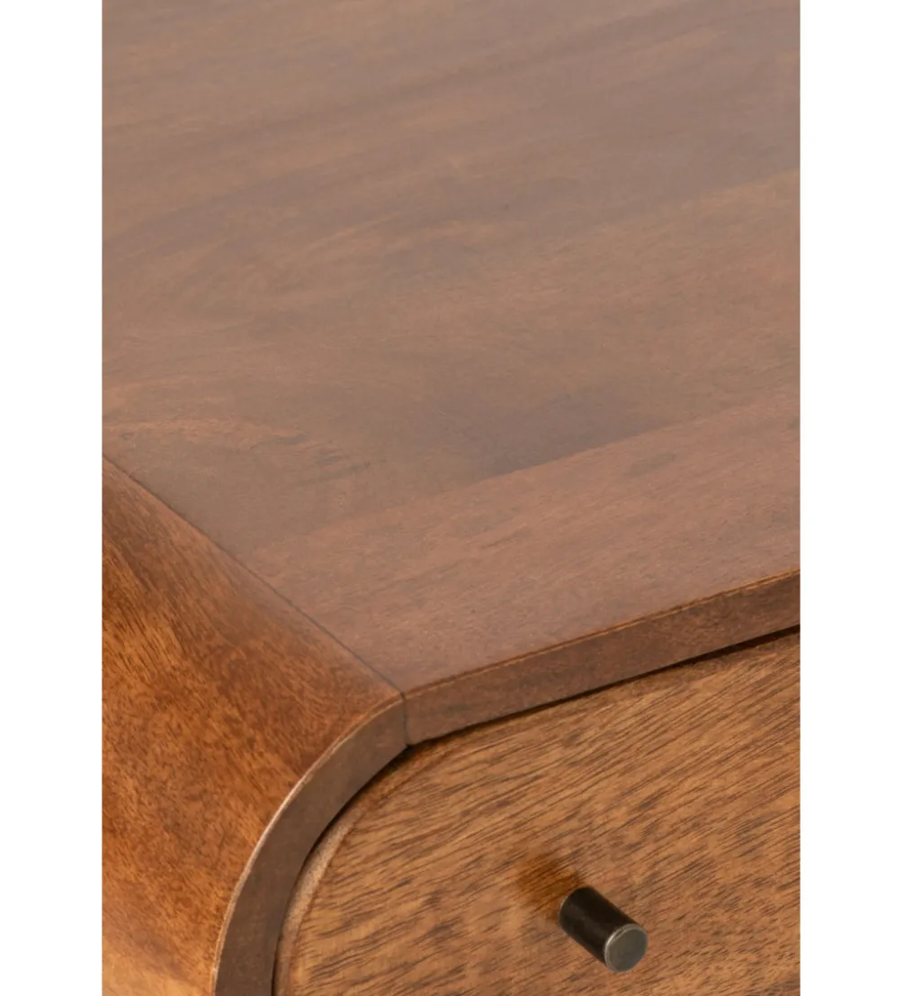 Konsola MULTARED 120 cm drewno mango naturalny
