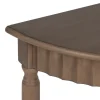 Konsola NAGORAS 71 cm brązowy