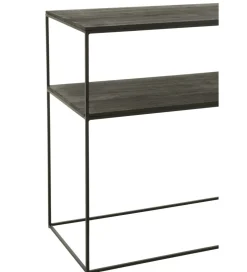 Konsola RECTANGLE 140 cm drewno czarne