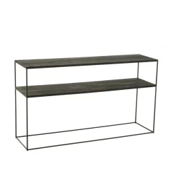 Konsola RECTANGLE 140 cm drewno czarne