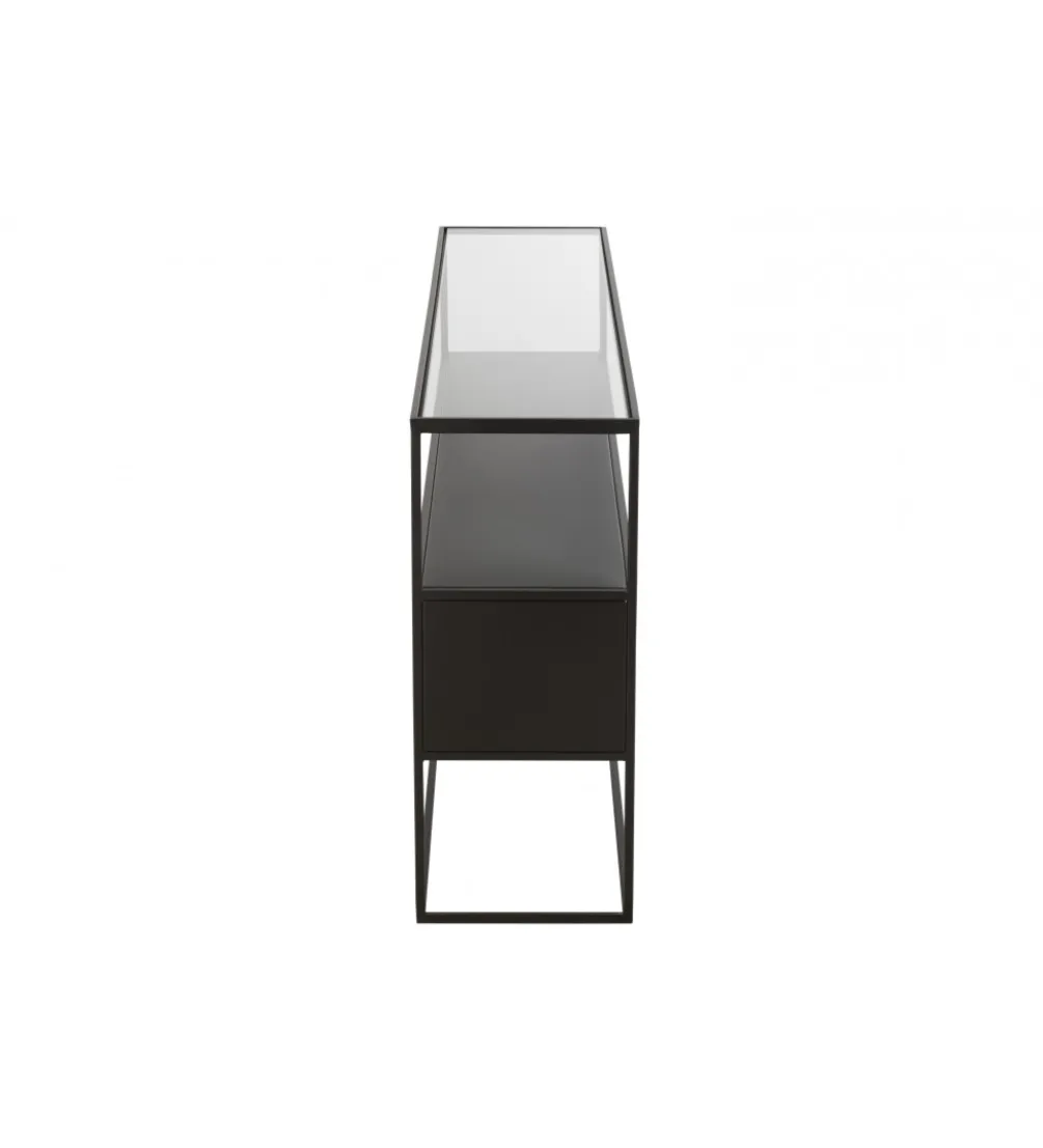 Konsola Square 140 cm czarna