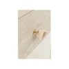 Konsola TRAVERTINO DRAWERS 100 x 77 cm naturalny beżowy