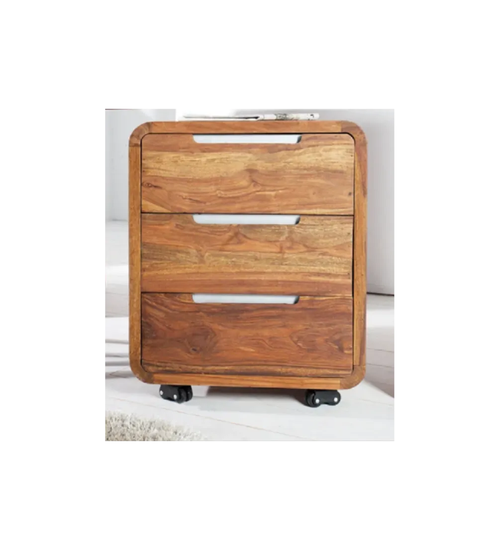 Kontener GOA do biurka INDIA 60 cm drewno Sheesham