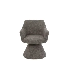 Krzesło AMBIENTO 79 cm obrót 180 stopni brązowe
