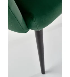 Krzesło CROWN ciemnozielone