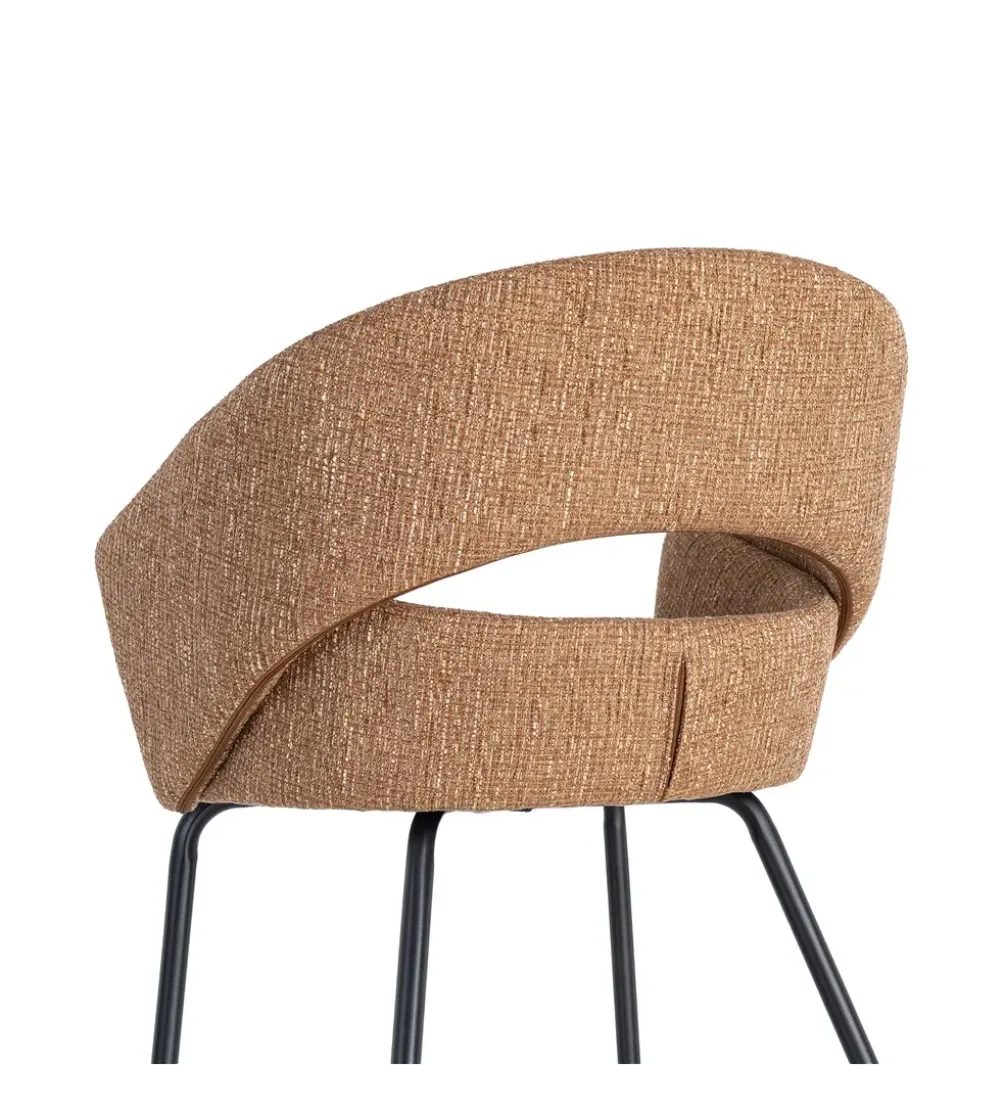 Krzesło HANAREO 82 cm brązowe