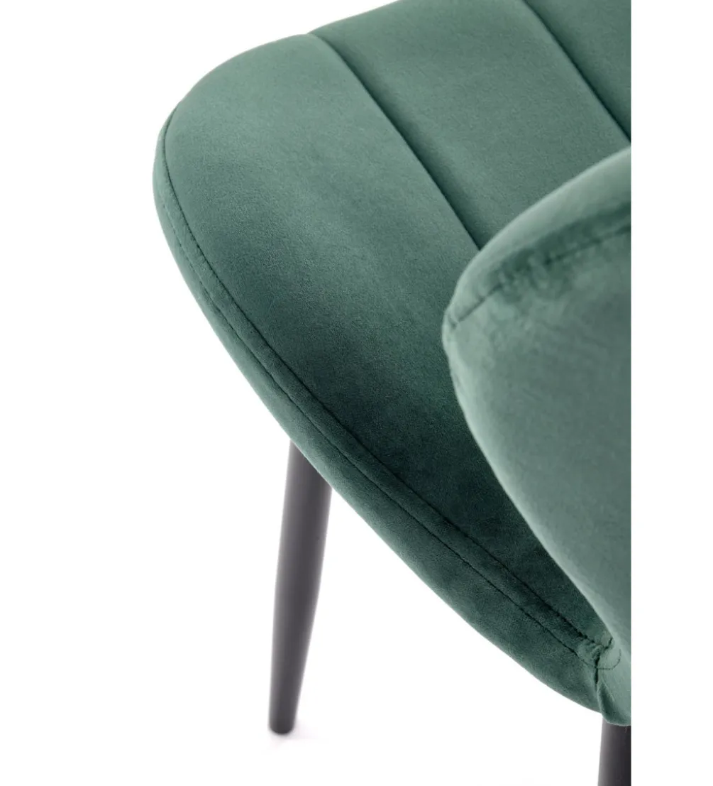 Krzesło K538 85 cm ciemno zielony