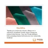 Krzesło LORENA w odcieniach niebieskiego