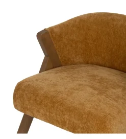 Krzesło MORTEZ 68 cm naturalne żółte