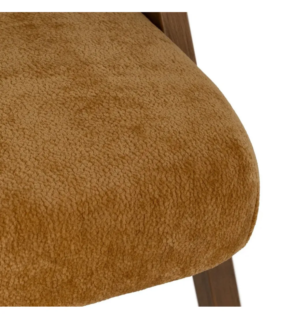 Krzesło MORTEZ 68 cm naturalne żółte