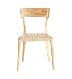 Krzesło NATER 81 cm drewno jesion naturalne